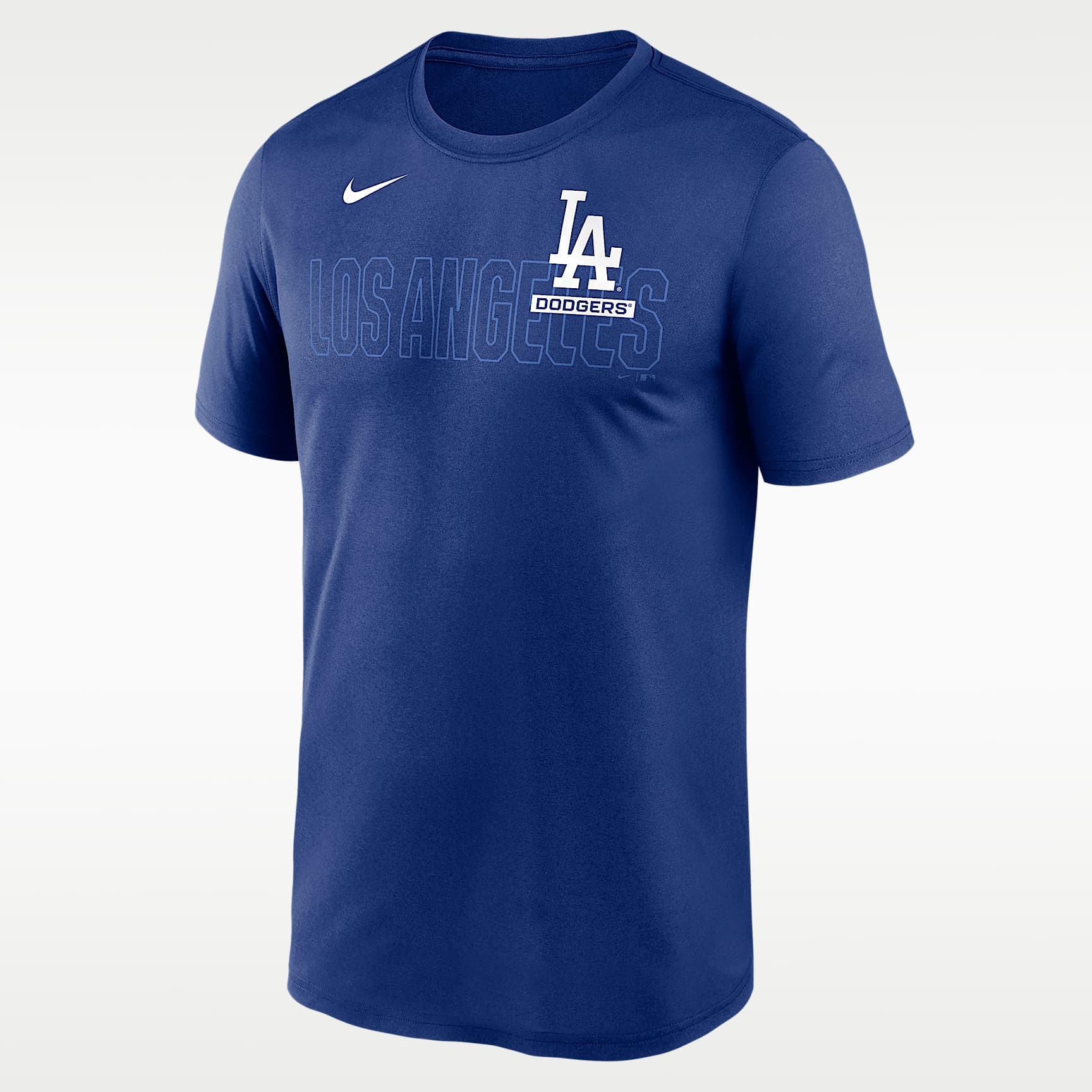 Los Angeles Dodgers Knockout Team Legend Men's Nike Dri-FIT MLB T